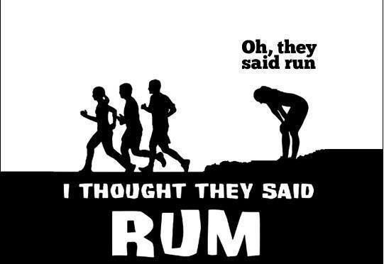 “I Thought They Said RUM” Free 5K Fun Run