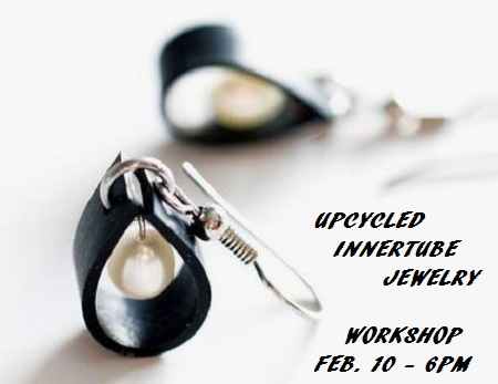 Upcycled Innertube Jewelry Workshop